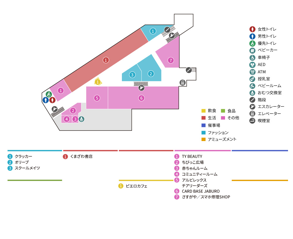 フロアマップBF